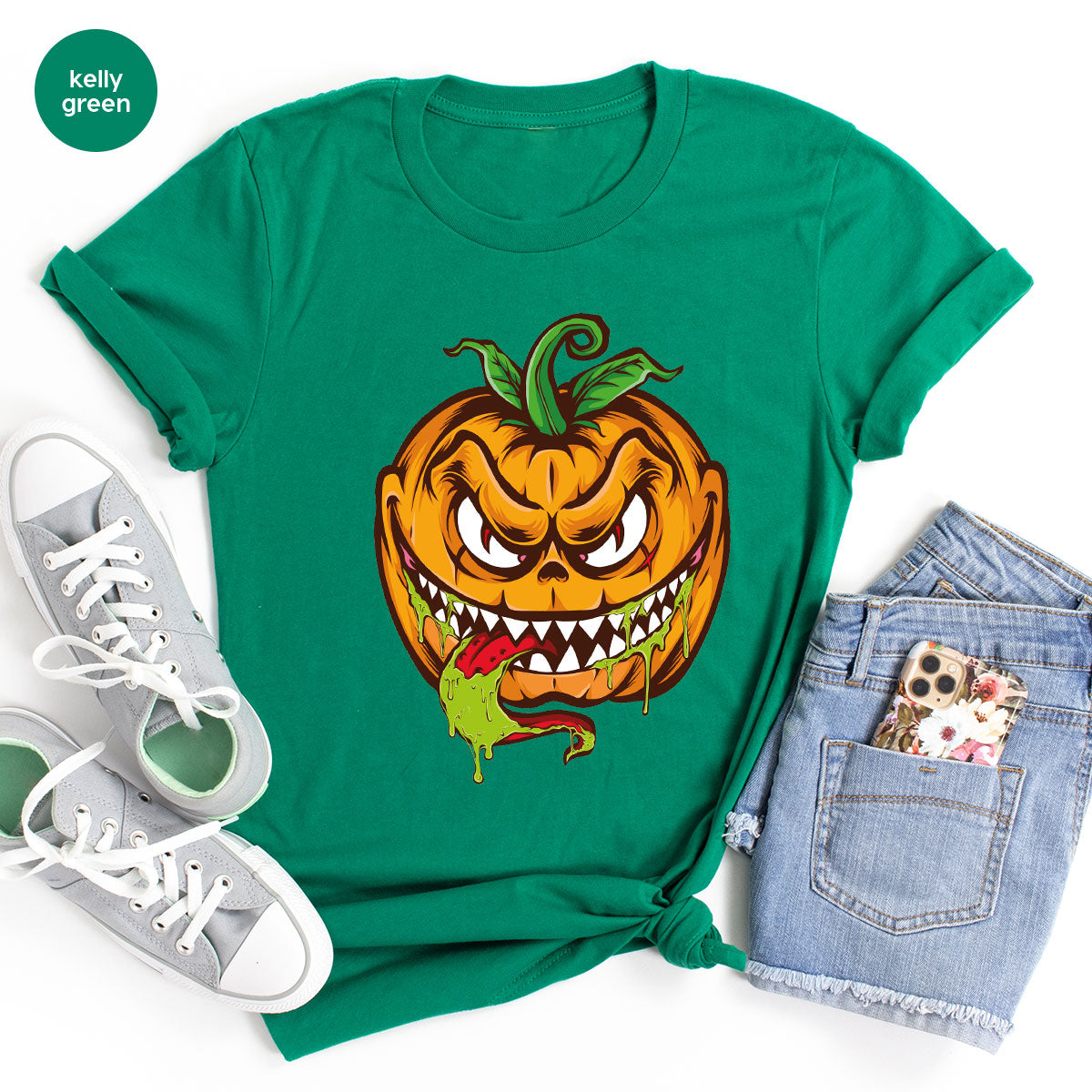 Pumpkin T-Shirt, Pumpkin T-Shirt Design For Men and Women, Halloween Gift