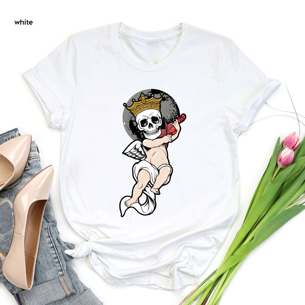 Funny Skeleton Halloween T-Shirt, Baby Skeleton Halloween Tee, Best Halloween Gift