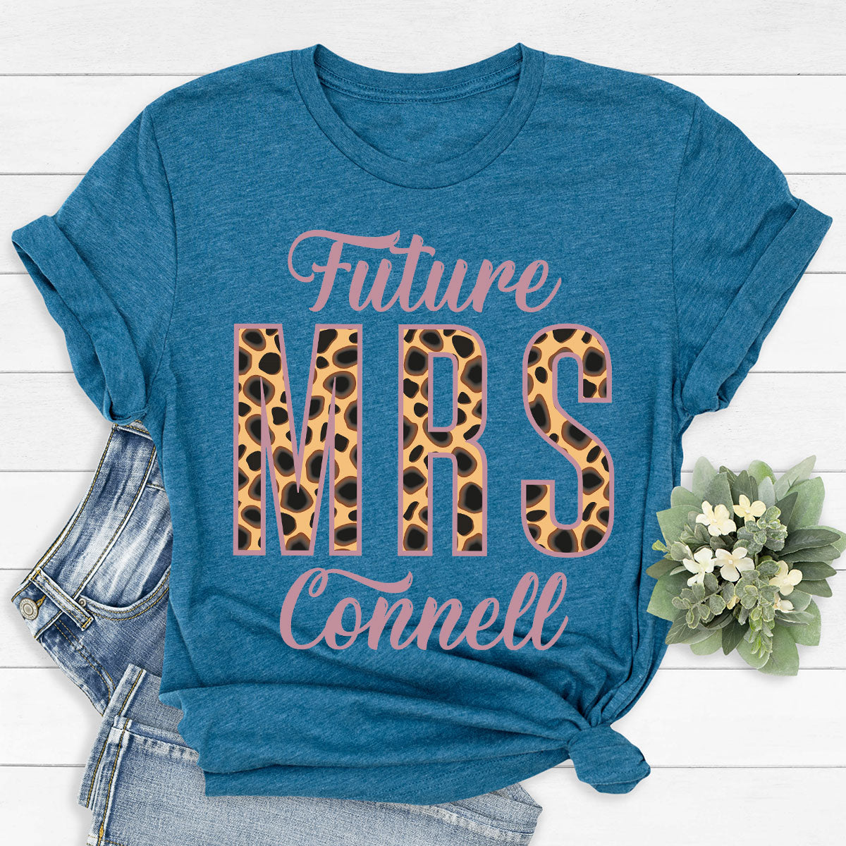 Future MRS Connect Shirt, New Born Party Shirt, Gift For New Born Girl T-Shirt