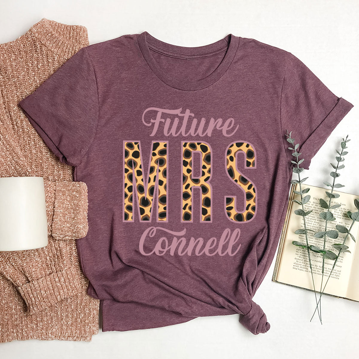 Future MRS Connect Shirt, New Born Party Shirt, Gift For New Born Girl T-Shirt