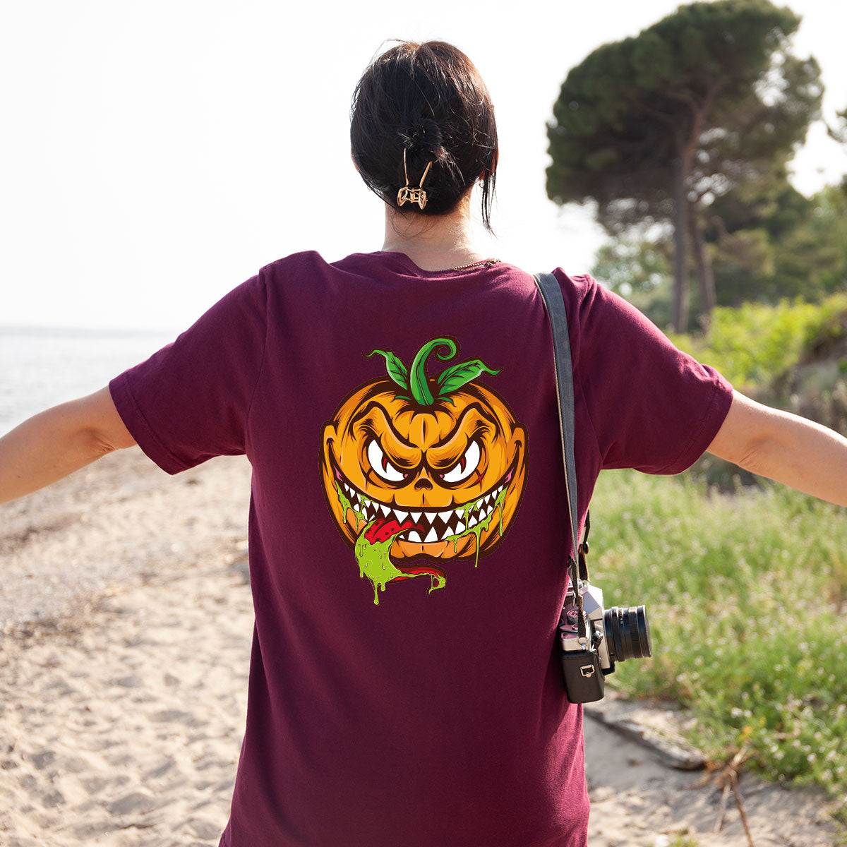 Pumpkin T-Shirt, Pumpkin T-Shirt Design For Men and Women, Halloween Gift