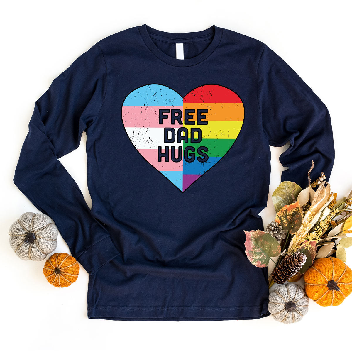 Free Dad Hugs Shirt, LGBT Shirt, LGBT Pride T-Shirt