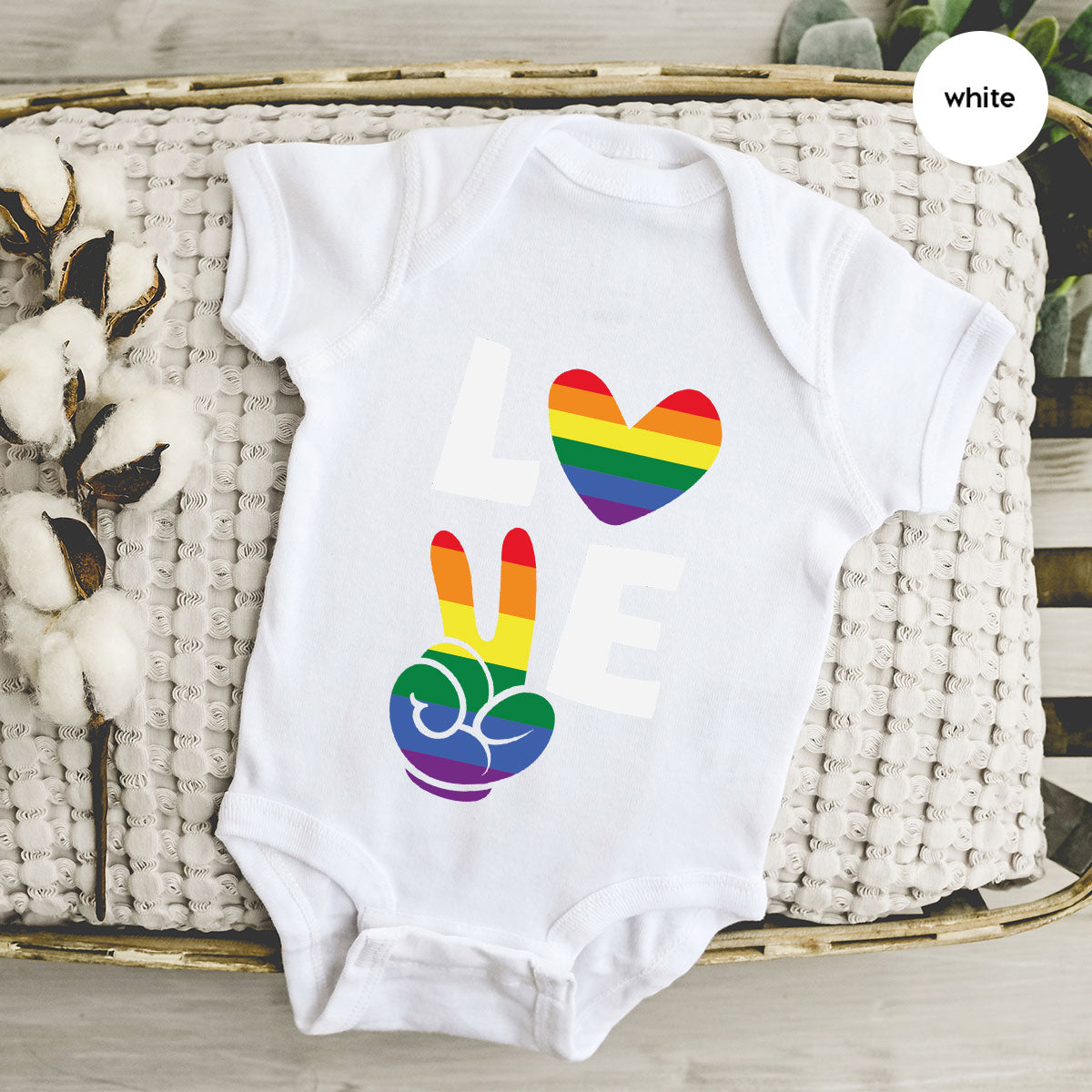 LGBT Love Shirt, Rainbow Glory T-Shirt, Pride Tee
