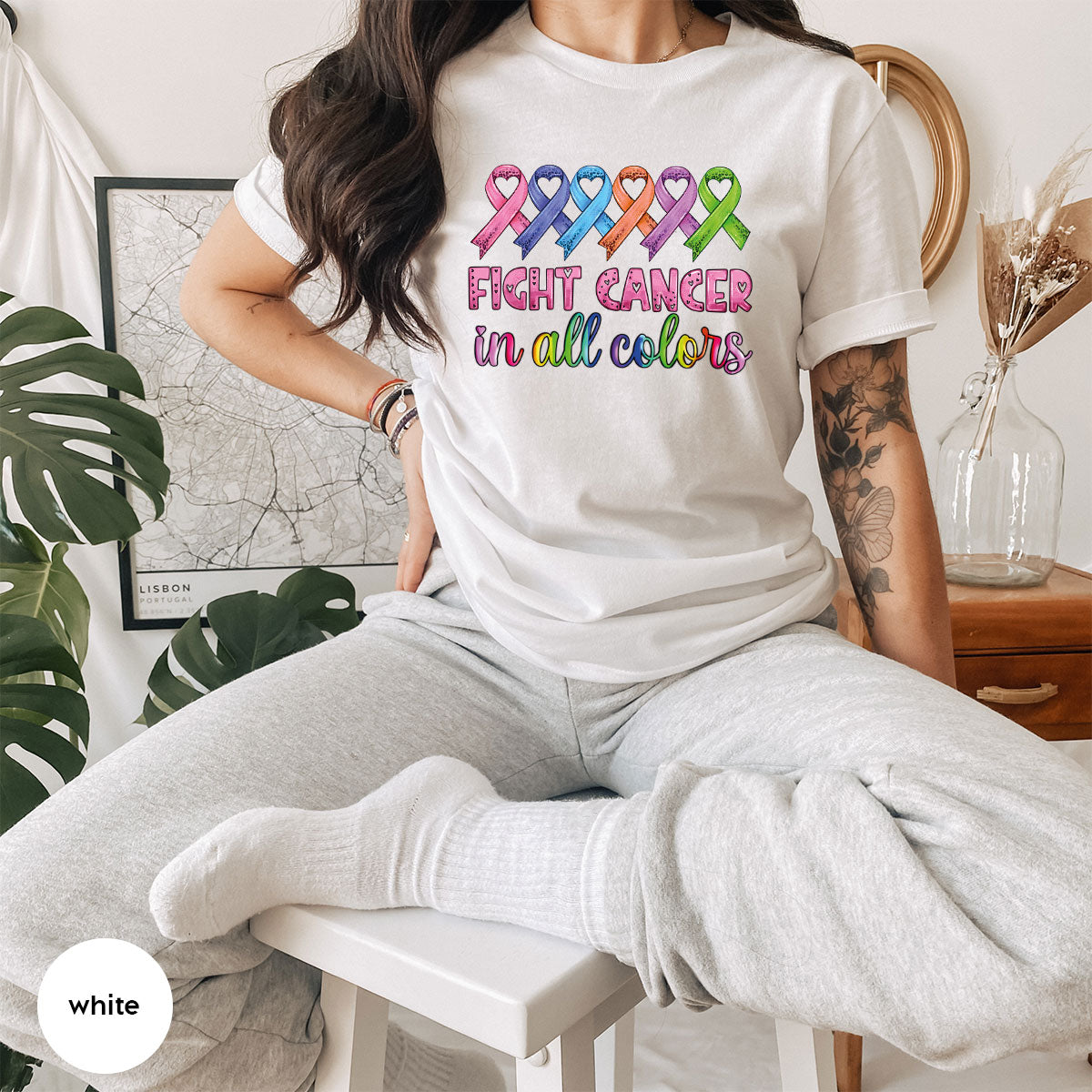 Lung Cancer Shirt, Cancer Family Shirt, Cancer Support T-Shirt