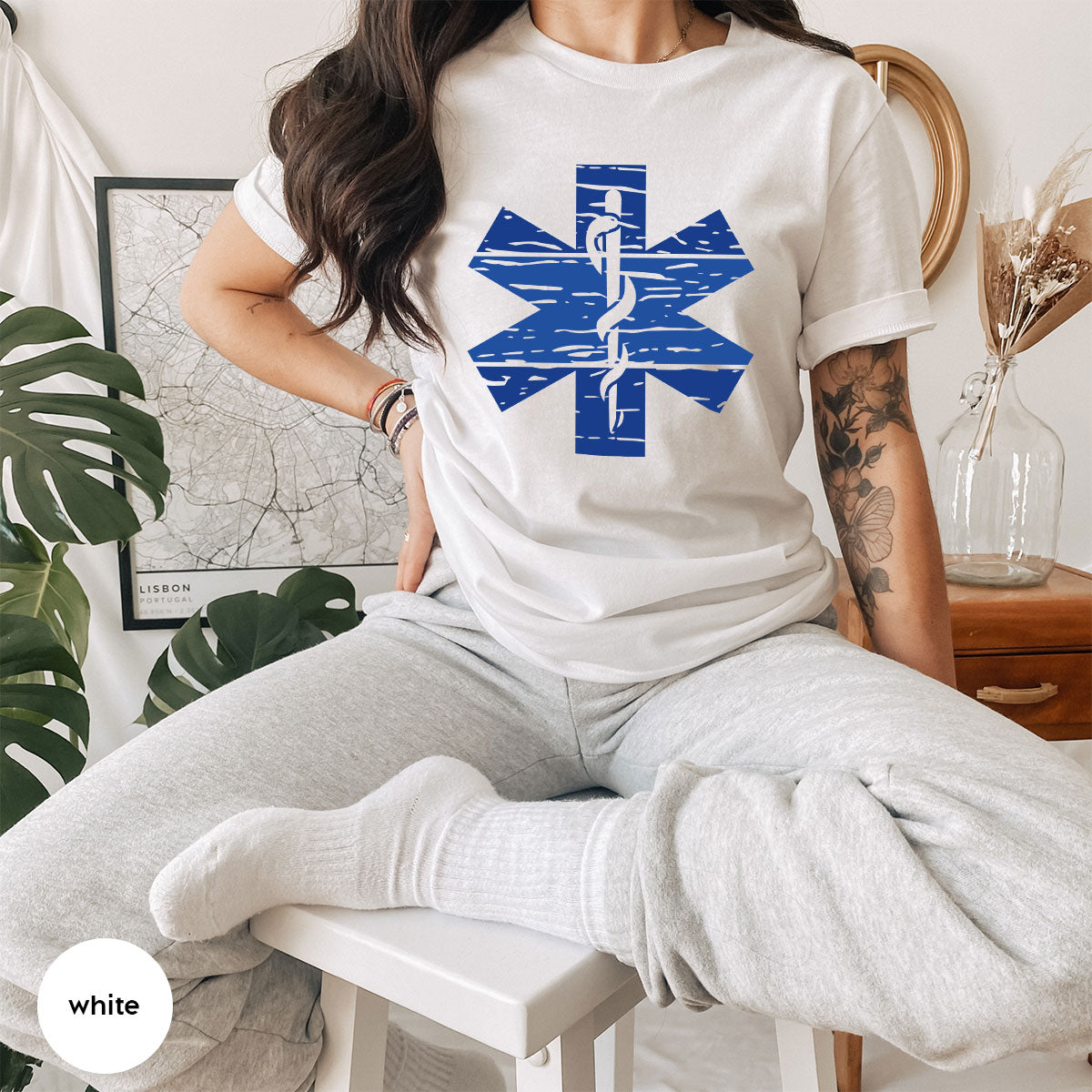 Paramedic Sign Shirt, Gift for Emergency Services, Health Worker T-Shirt