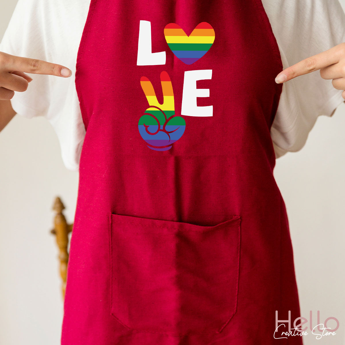 LGBT Love Shirt, Rainbow Glory T-Shirt, Pride Tee