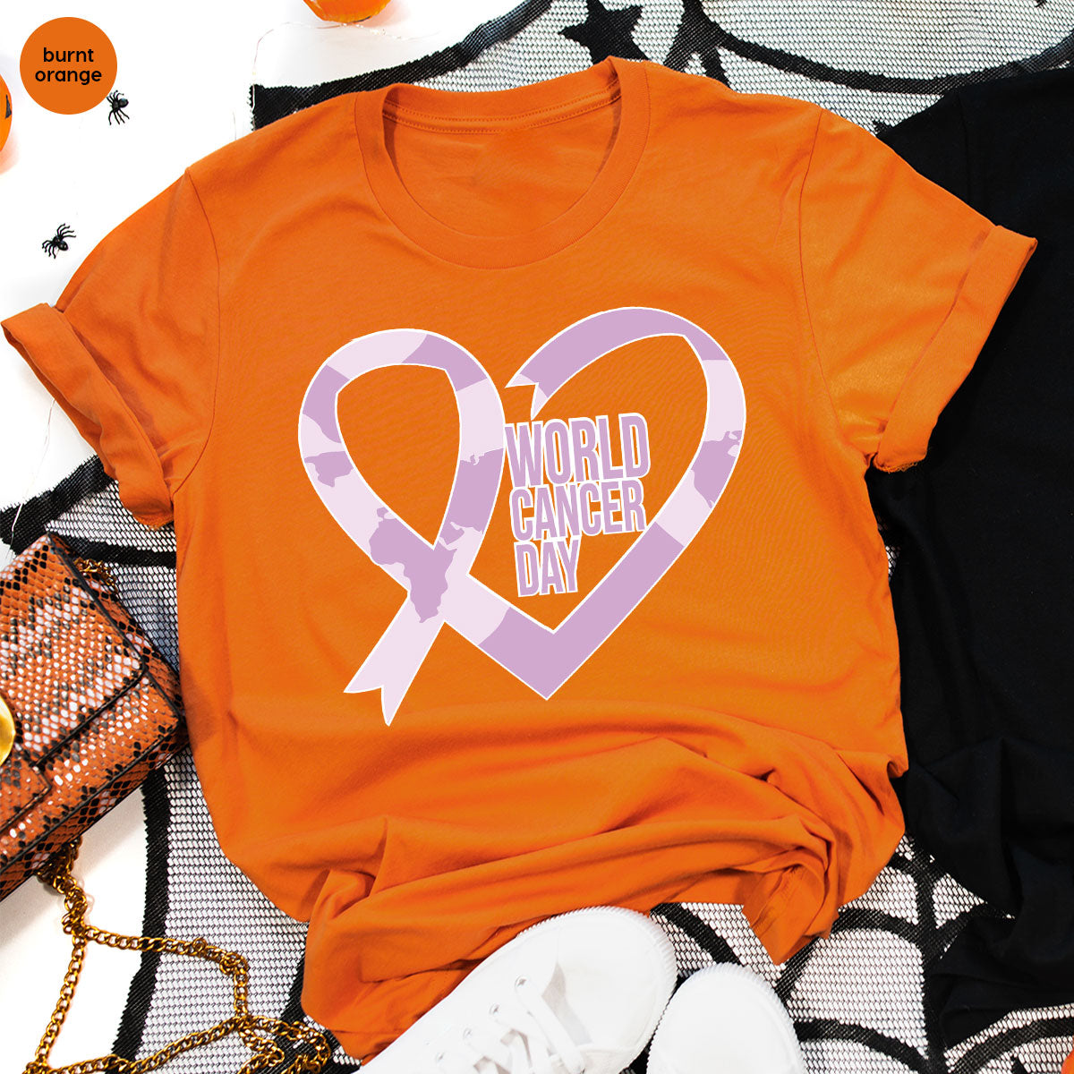 World Cancer Day Gift, Cancer Day T-Shirt, Cancer Day Support Shirt