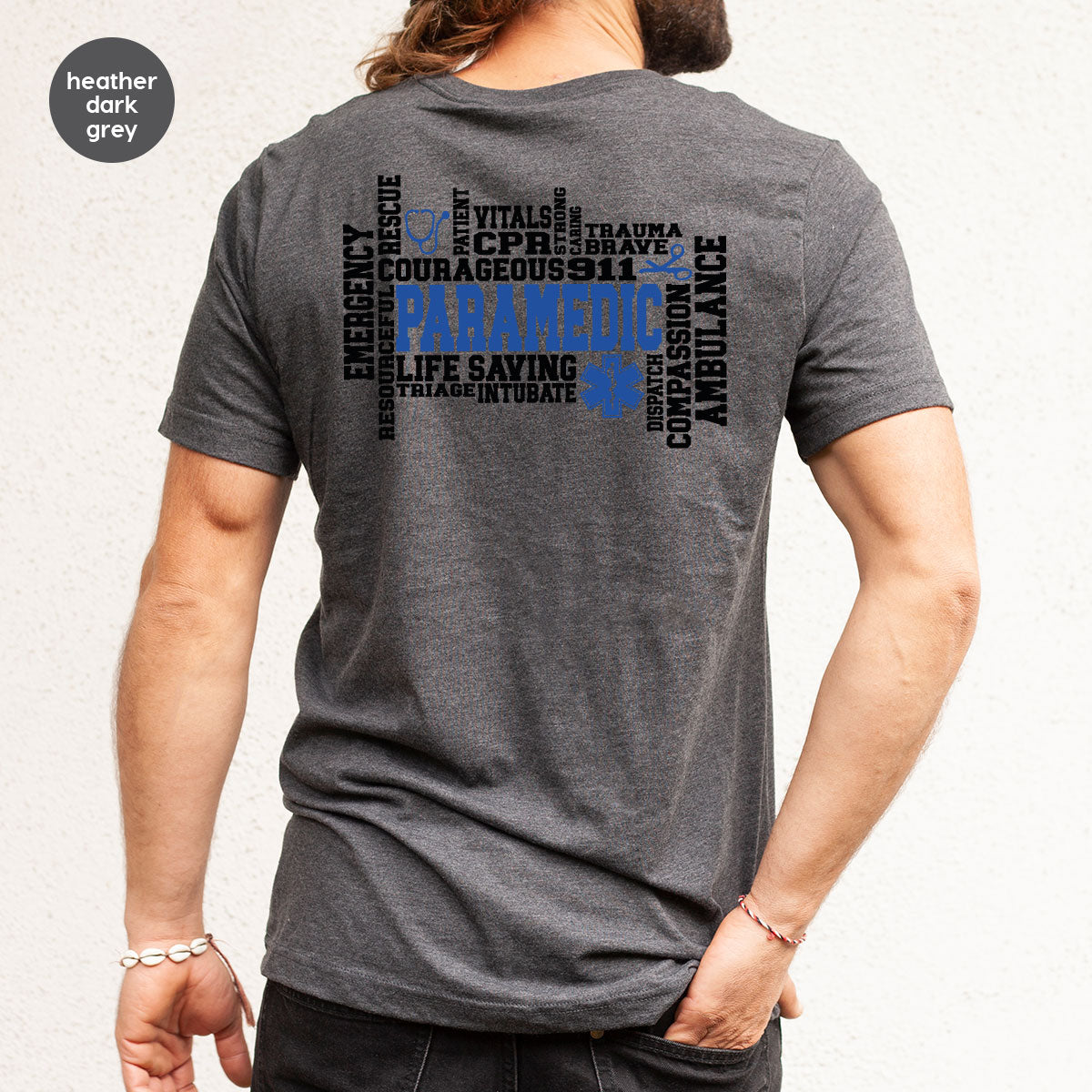 Paramedic T-Shirt, Ambulance Shirt, Life Saver T-Shirt, Gift For Live Saver, Health Worker Shirt