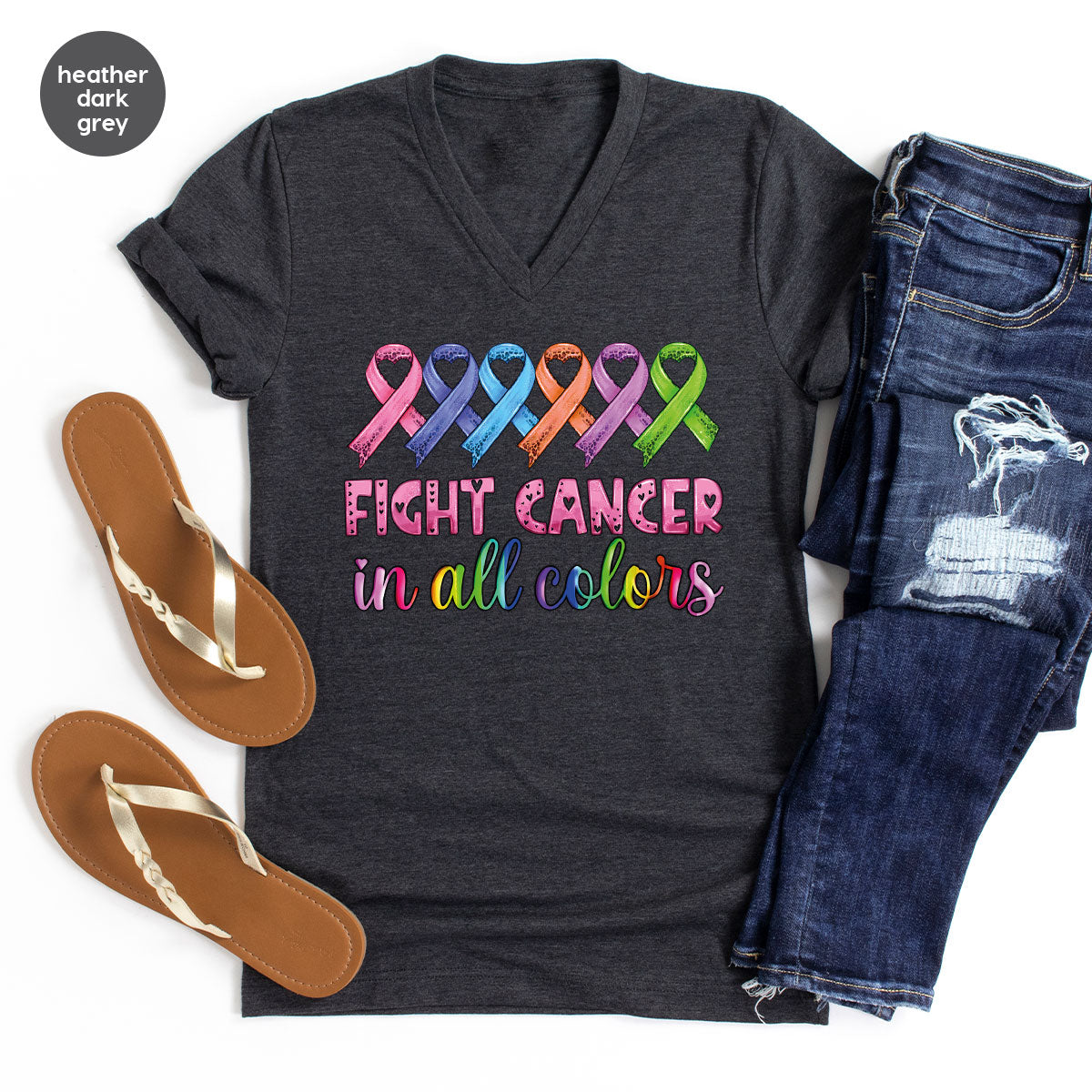 Lung Cancer Shirt, Cancer Family Shirt, Cancer Support T-Shirt