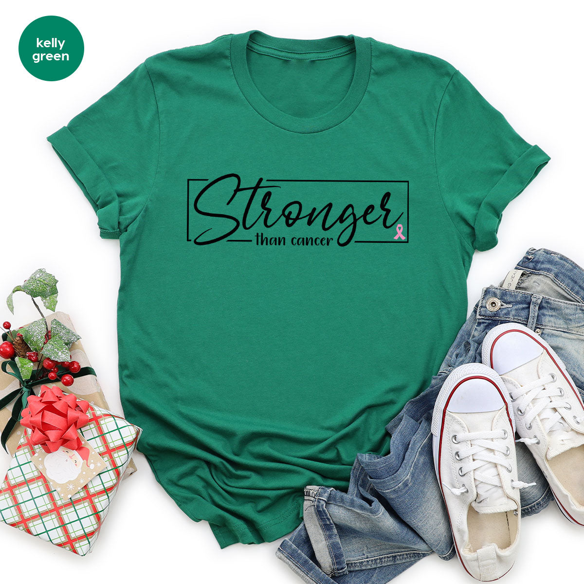 Stronger Than Cancer T-Shirt, Cancer Support Shirt, Cancer Warrior Tee
