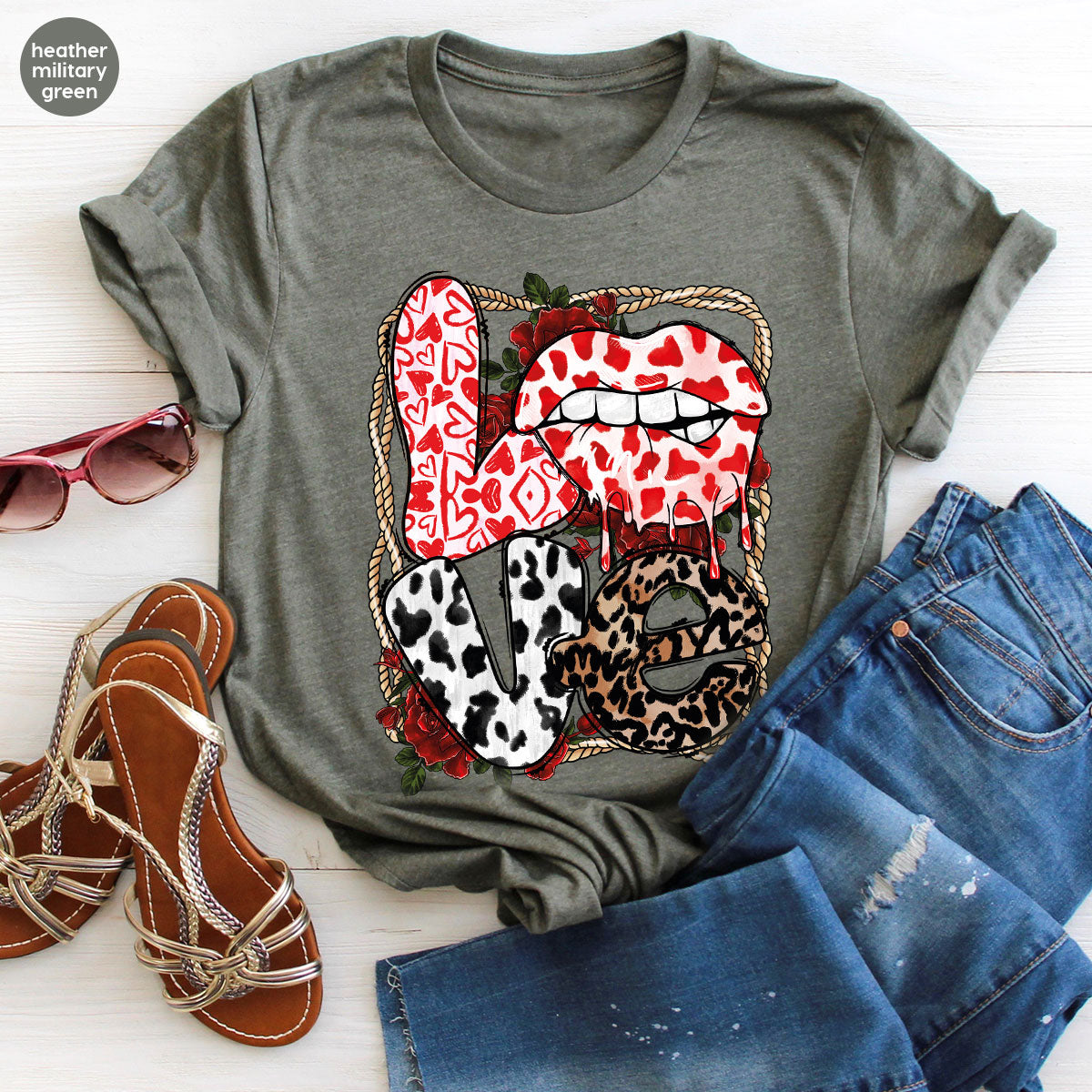 Love Shirt, Lovers Gift, Cool Valentine's Day T-Shirt