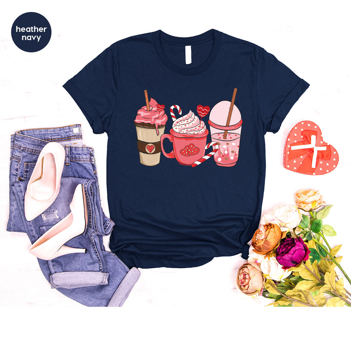 Valentine Drinking Shirt, Valentine's Day Special Gift, Sweet Love Shirt