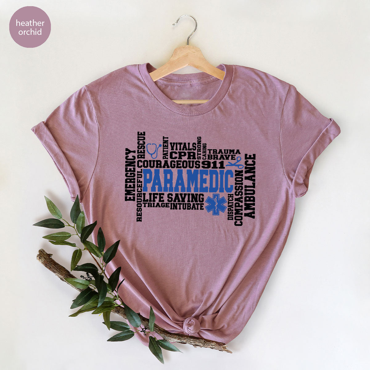 Paramedic T-Shirt, Ambulance Shirt, Life Saver T-Shirt, Gift For Live Saver, Health Worker Shirt