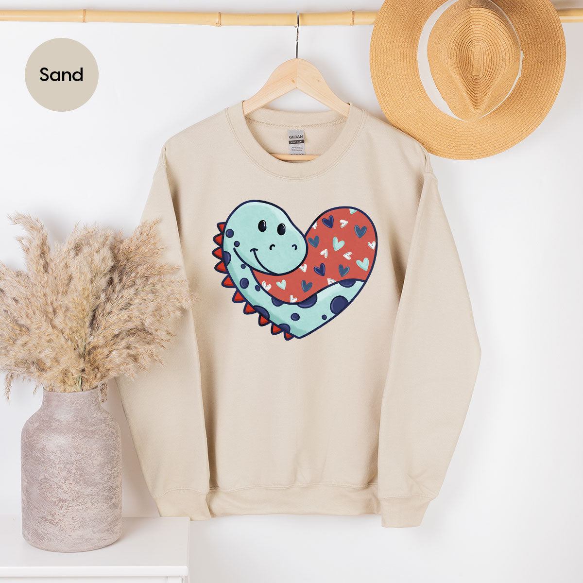 Valentine's Day Dino Shirt, Heart Of Dinosaur Shirt, Feb 14 Tee