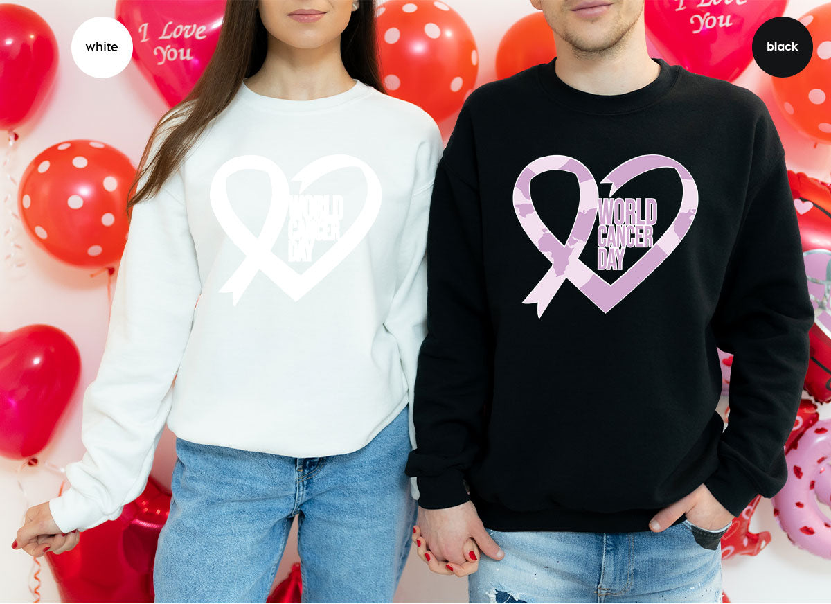 World Cancer Day Gift, Cancer Day T-Shirt, Cancer Day Support Shirt