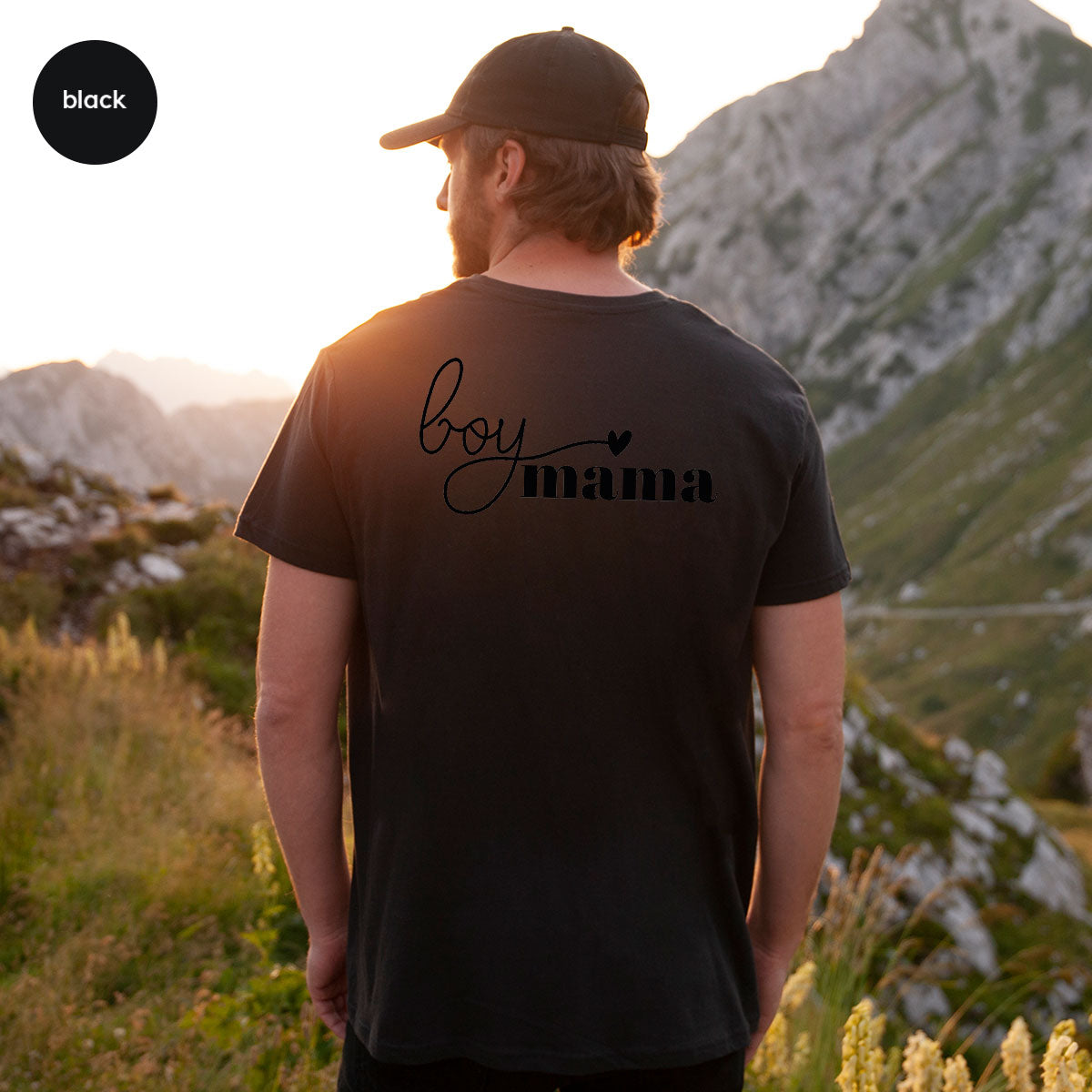 Mom and Boy Shirt. Mama Love Shirt. Gift For Mother Tee