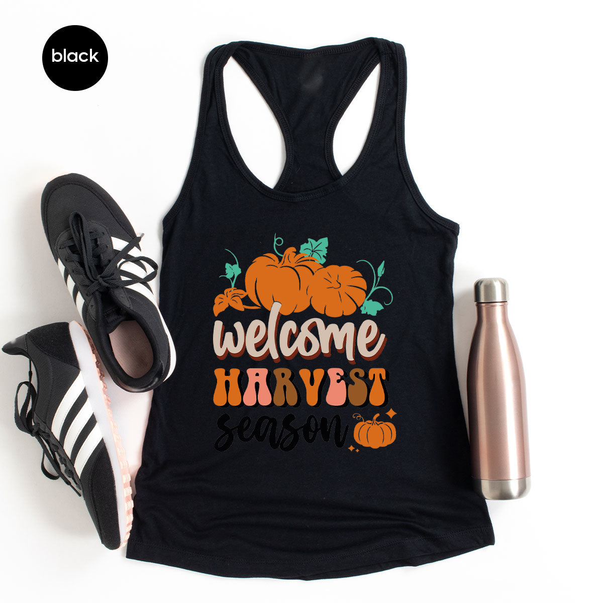 Pumpkin Harvest Season Shirt, 2022 Fall Pumpkin Season T-Shirt, Pumpkin Design Tee