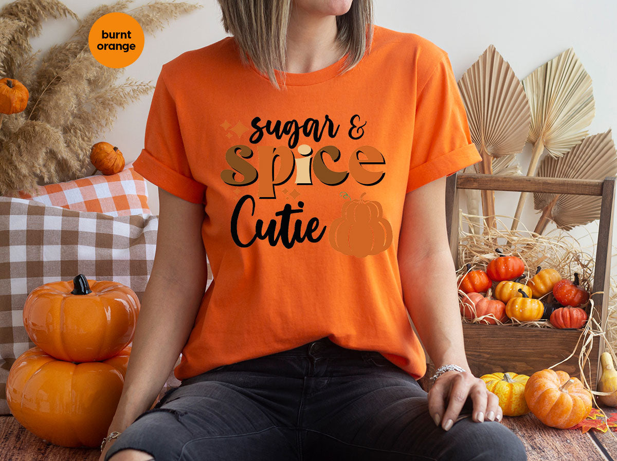 Pumpkin Spice Shirt, Sugar Shirt, Fall Pumpkin 2022 Tee, T-Shirt for Fall
