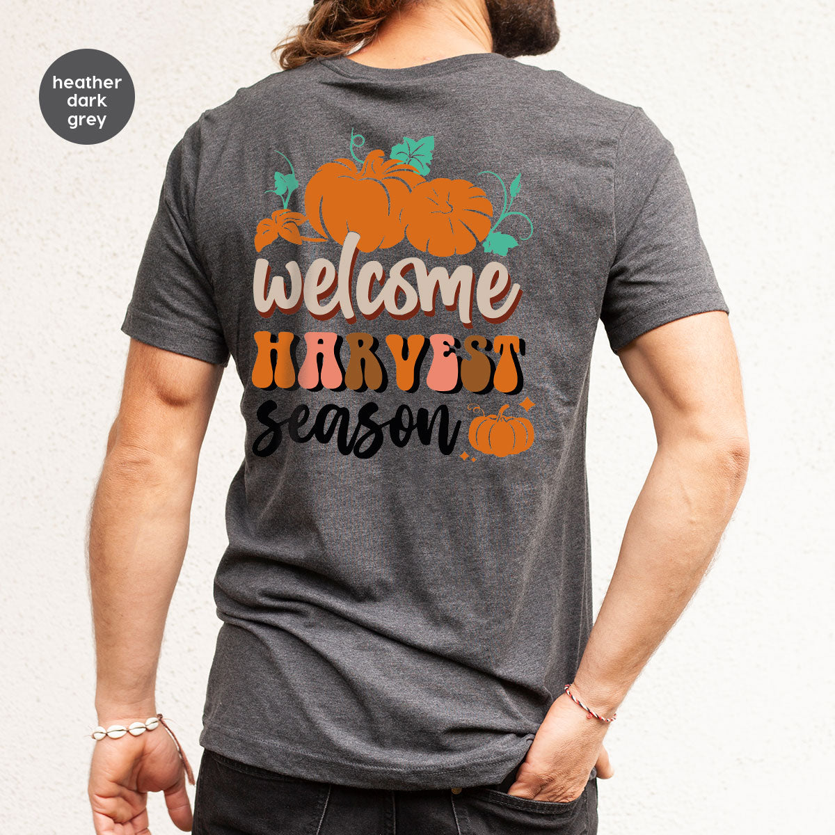 Pumpkin Harvest Season Shirt, 2022 Fall Pumpkin Season T-Shirt, Pumpkin Design Tee