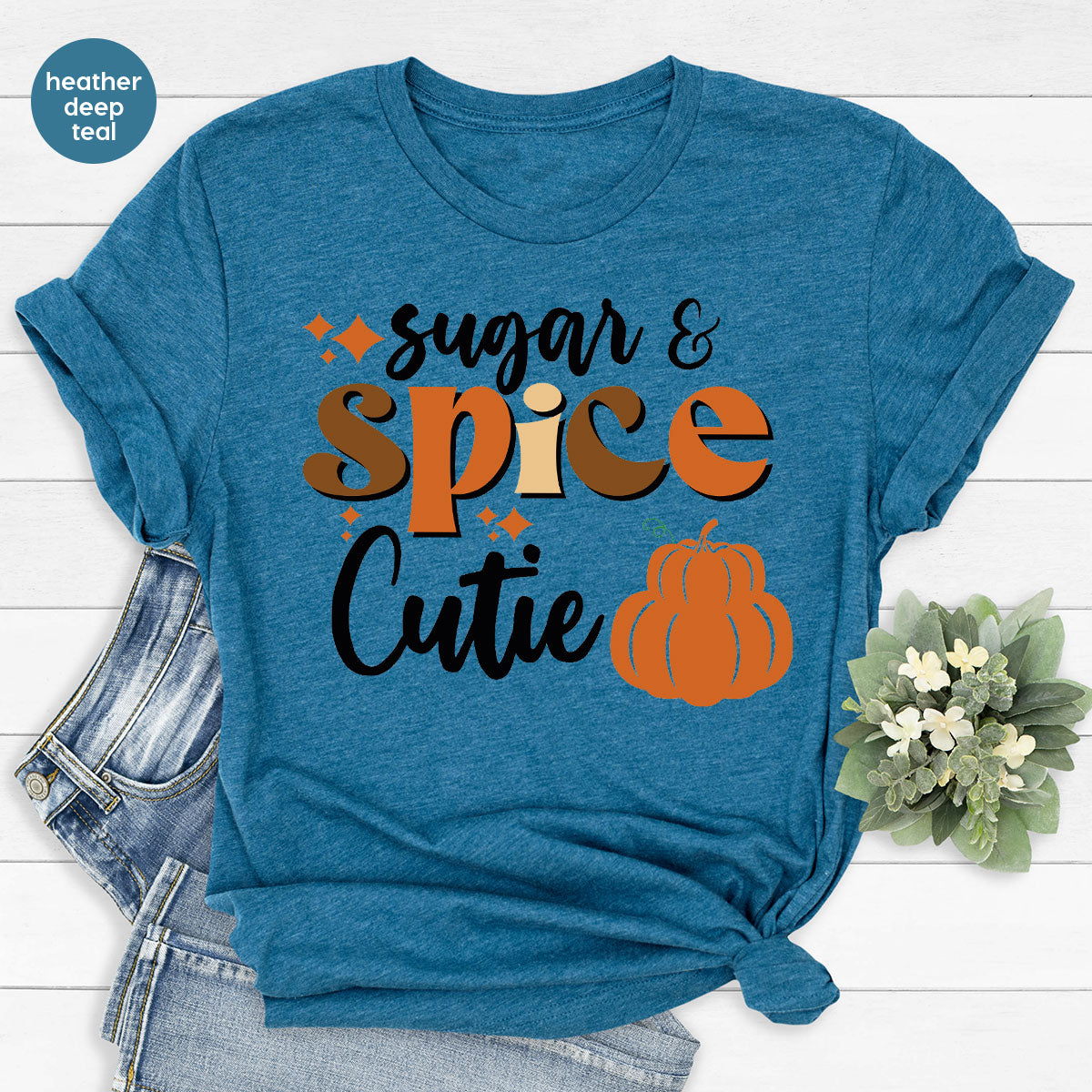 Pumpkin Spice Shirt, Sugar Shirt, Fall Pumpkin 2022 Tee, T-Shirt for Fall