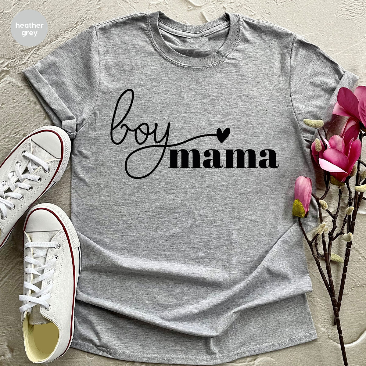 Mom and Boy Shirt. Mama Love Shirt. Gift For Mother Tee
