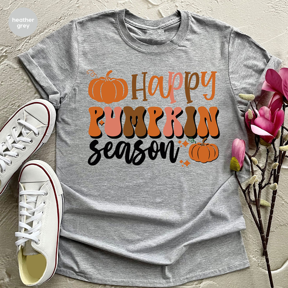 Happy Pumpkin Shirt, 2022 Pumpkin Season Shirt, Design Pumpkin T-Shirt