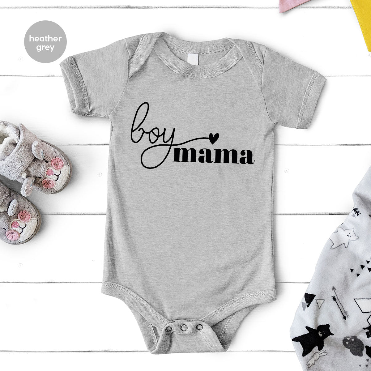 Mom and Boy Shirt. Mama Love Shirt. Gift For Mother Tee