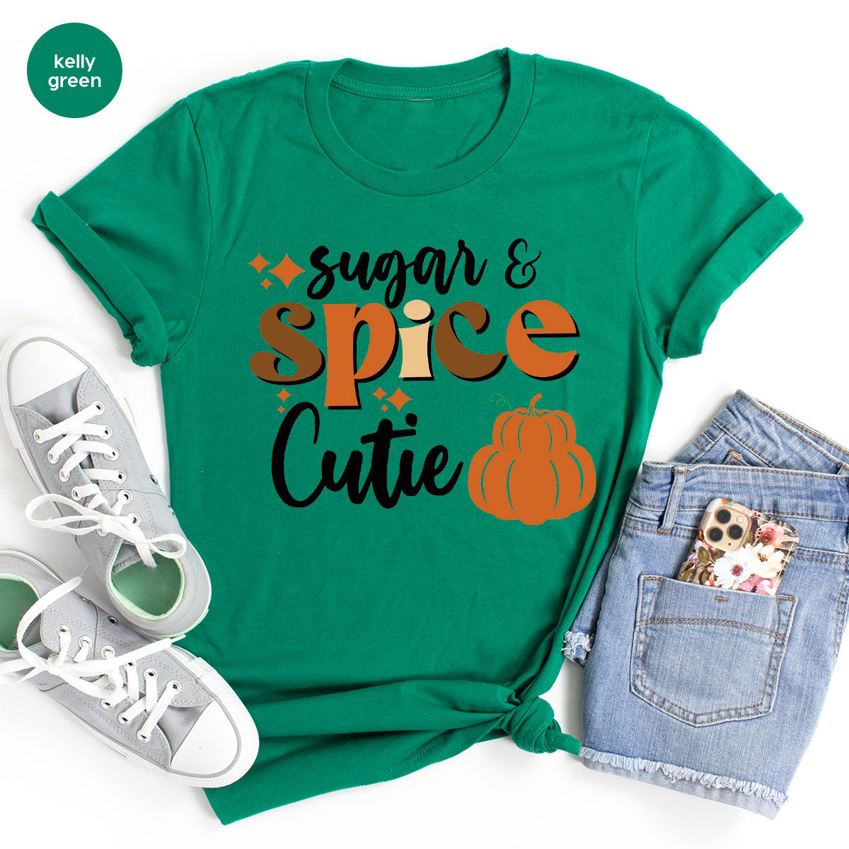 Pumpkin Spice Shirt, Sugar Shirt, Fall Pumpkin 2022 Tee, T-Shirt for Fall