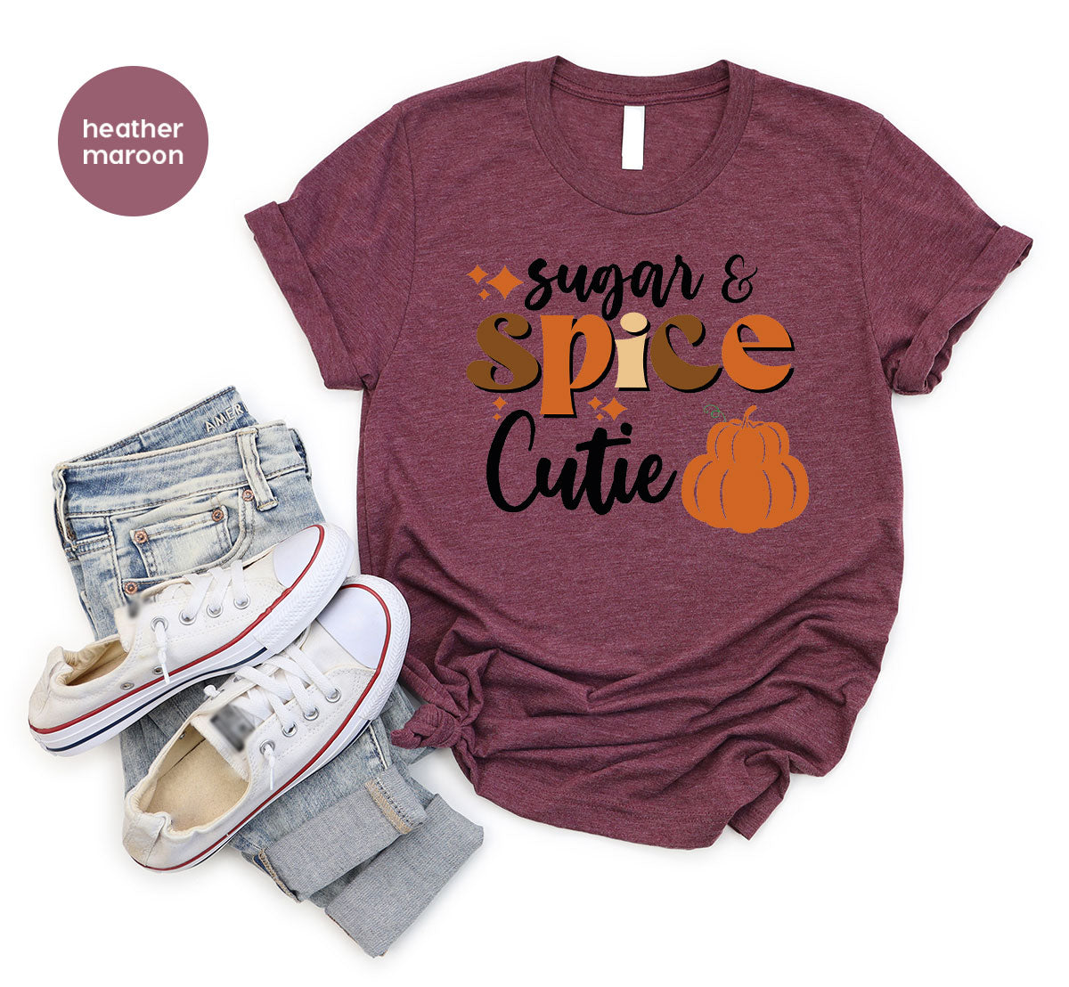 Pumpkin Spice Shirt, Sugar Shirt, Fall Pumpkin 2022 Tee, T-Shirt for Fall