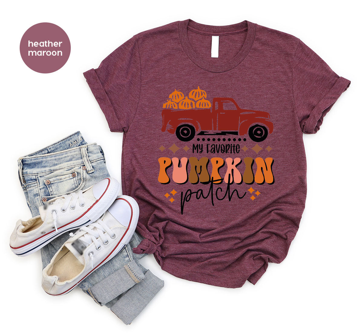 Pumpkin Truck Shirt, 2022 2022 Pumpkin Harvest Season T-Shirt, Pumpkin Truck Tee