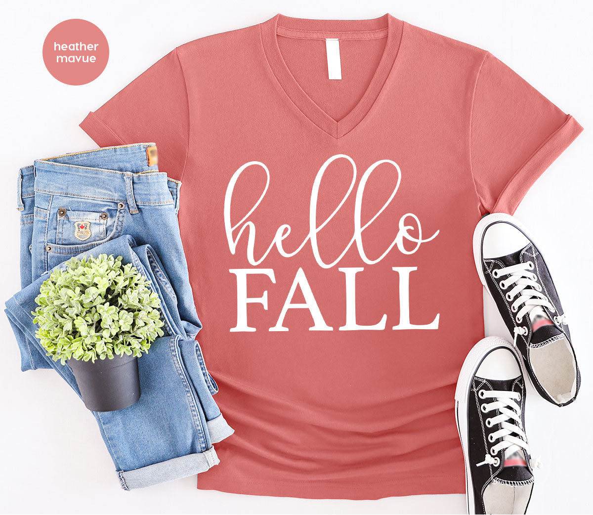 Hello Fall Shirt, Fall 2022 T-Shirt, Fall Tee, Men's Fall Shirt, Women's Fall Shirt