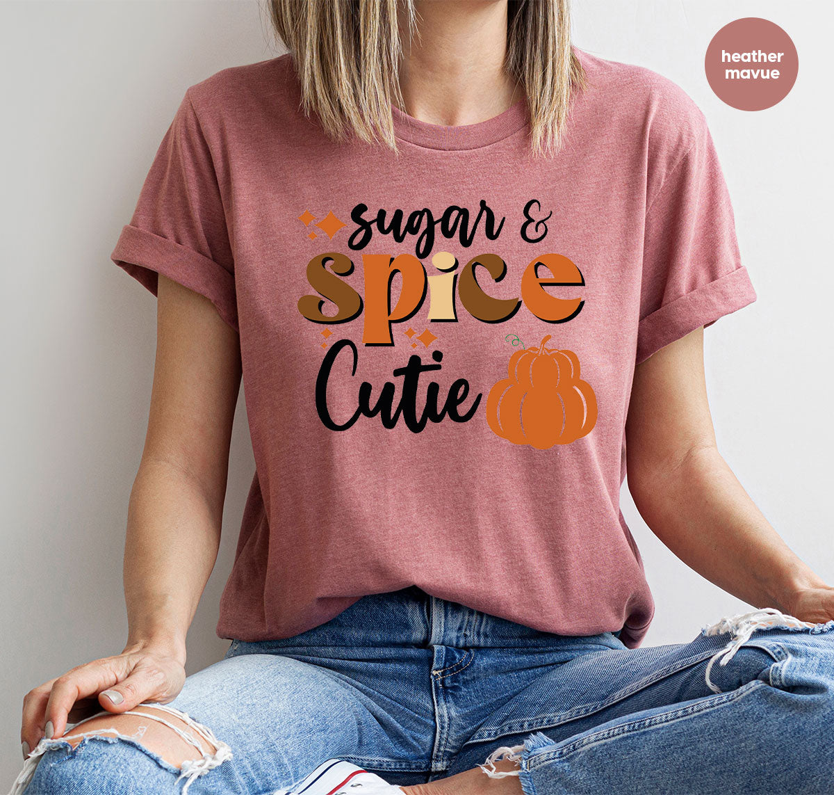 Pumpkin Spice Shirt, Sugar Shirt, Fall Pumpkin 2022 Tee, T-Shirt for Fall