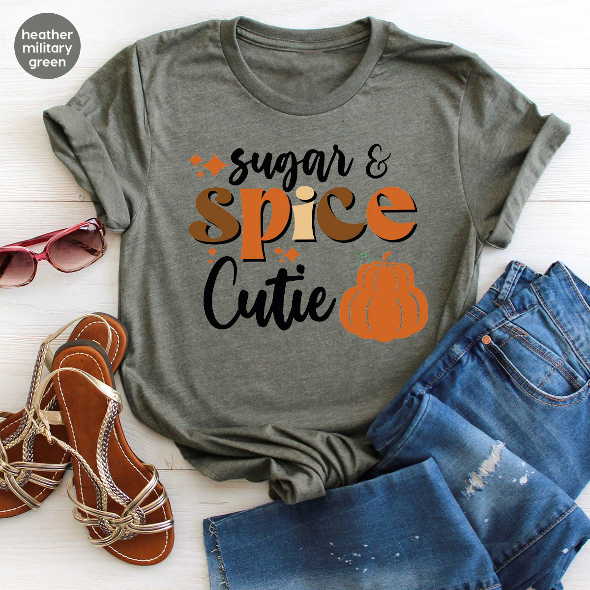 Pumpkin Spice Shirt, Sugar Shirt, Fall Pumpkin 2022 Tee, T-Shirt for Fall