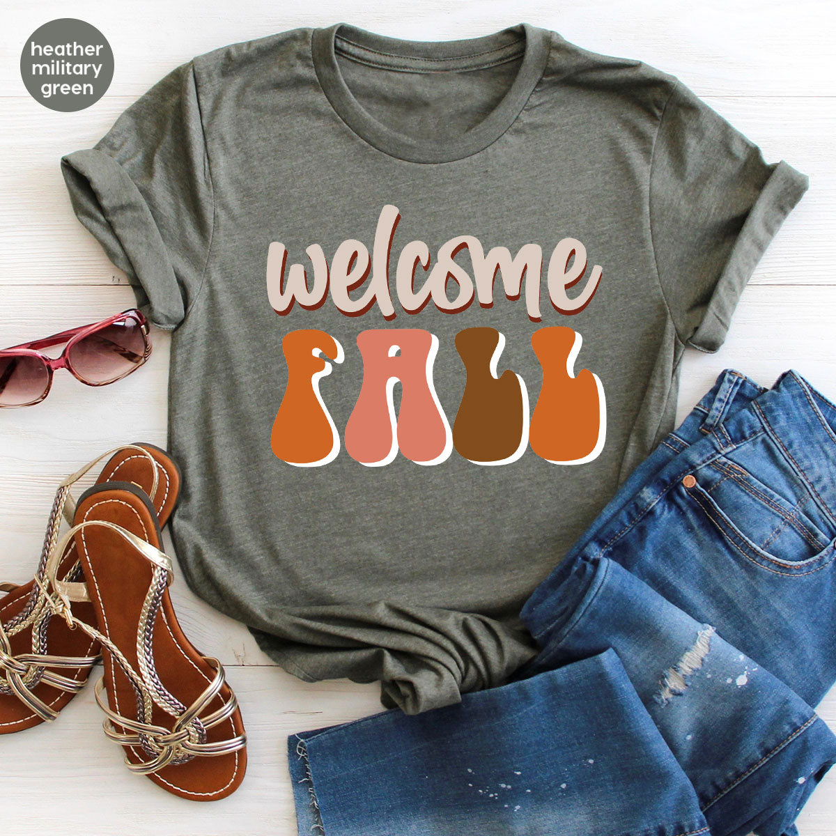 Welcome Fall Shirt, Fall Season 2022 T-Shirt, Funny Fall Tee, Welcome to Fall Gift