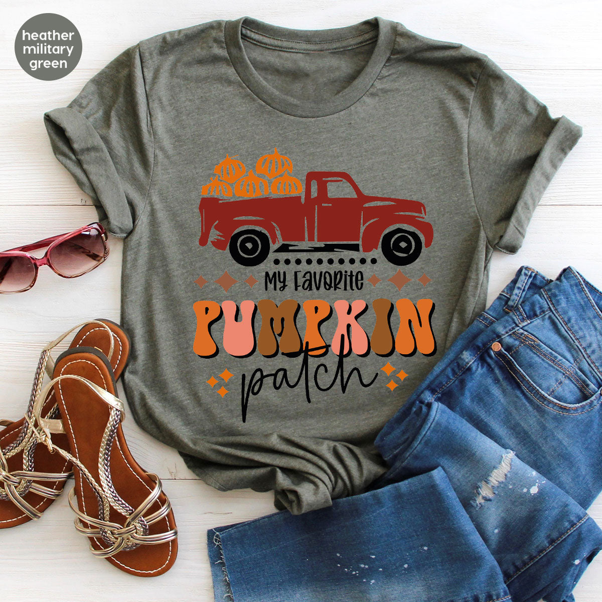 Pumpkin Truck Shirt, 2022 2022 Pumpkin Harvest Season T-Shirt, Pumpkin Truck Tee