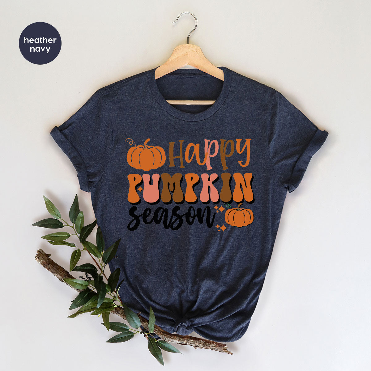 Happy Pumpkin Shirt, 2022 Pumpkin Season Shirt, Design Pumpkin T-Shirt
