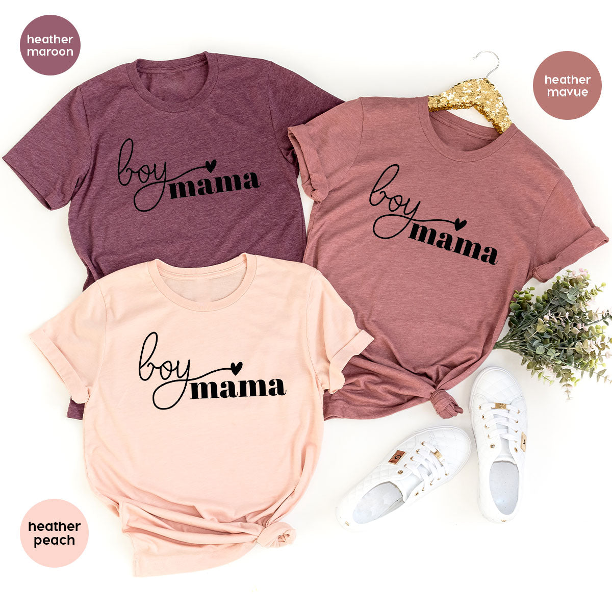 Mom and Boy Shirt. Mama Love Shirt. Gift For Mother Tee