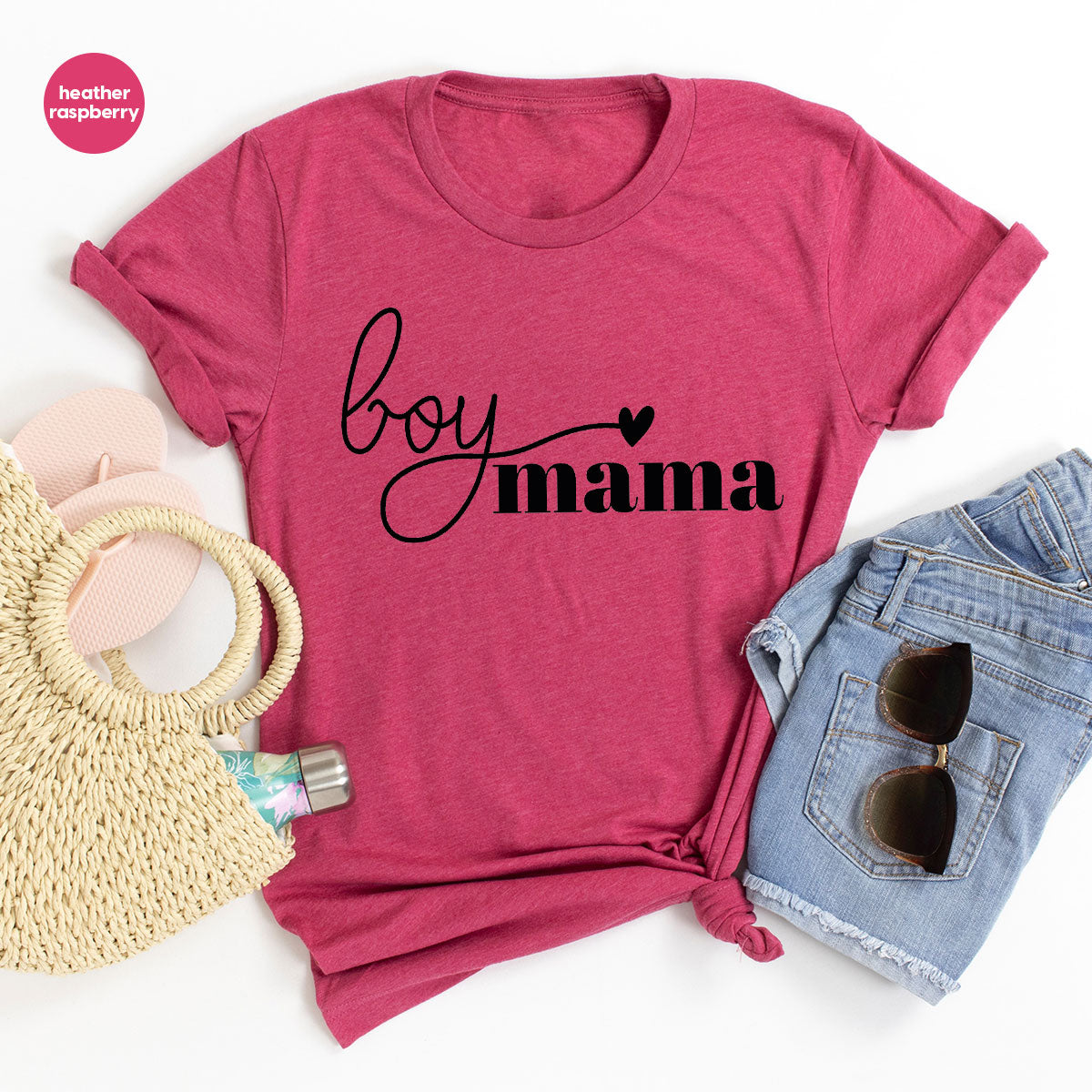 Mom and Boy Shirt. Mama Love Shirt. Gift For Mother Tee
