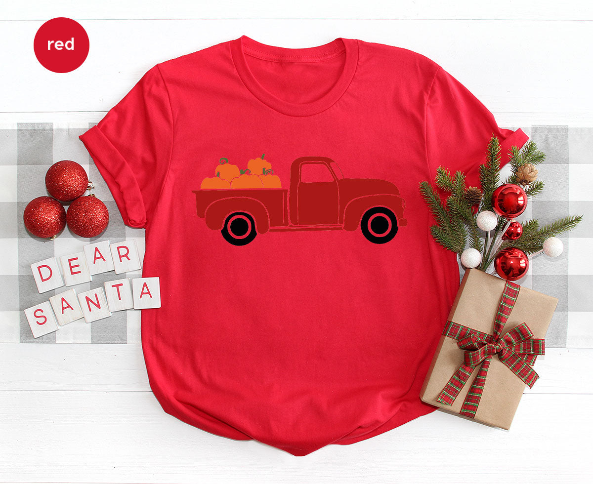 Funny Pumpkin Shirt, Halloween Pumpkin Season Shirt, 2022 Halloween Pumpkin Truck Shirt