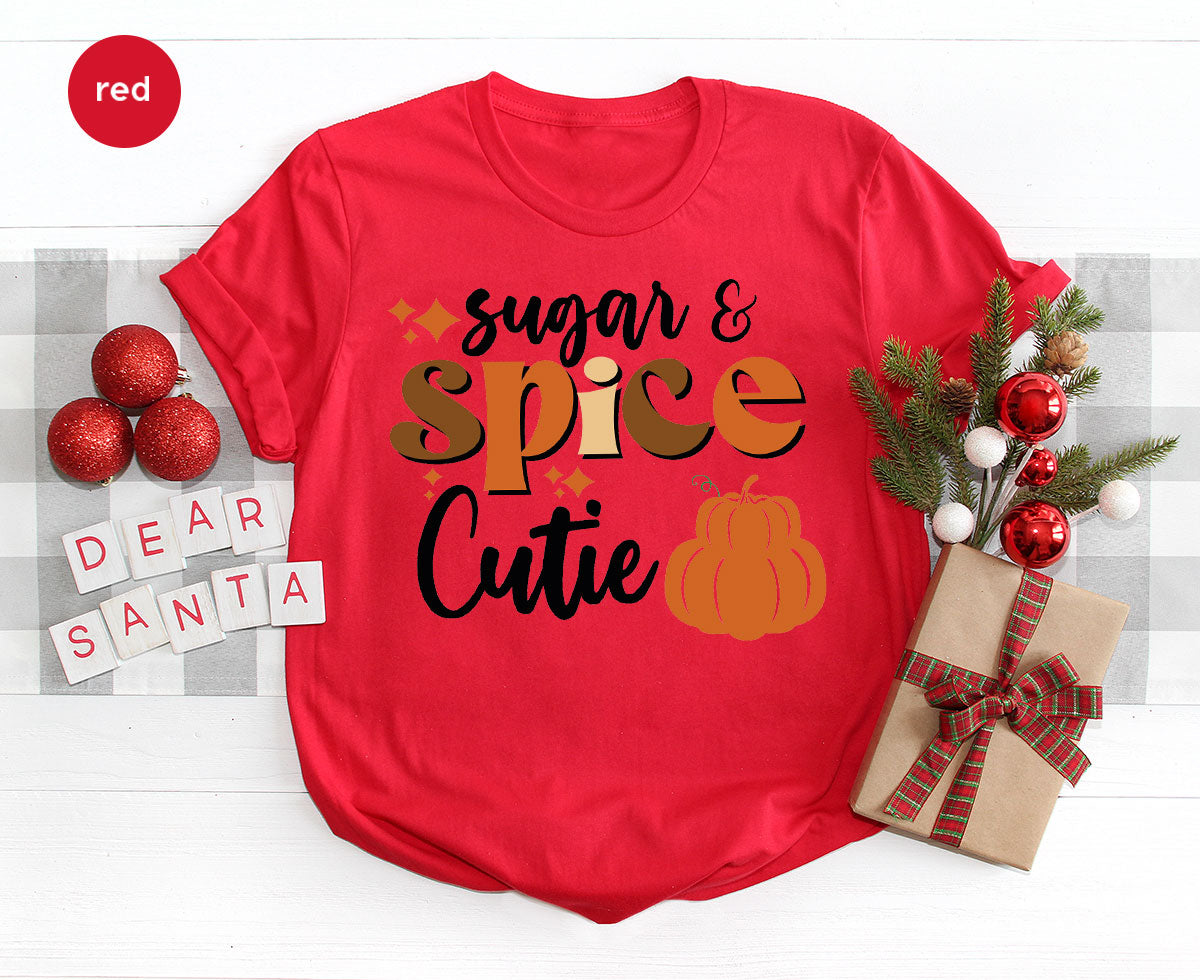 Pumpkin Spice Shirt, Sugar Shirt, Fall Pumpkin 2022 Tee, T-Shirt for Fall