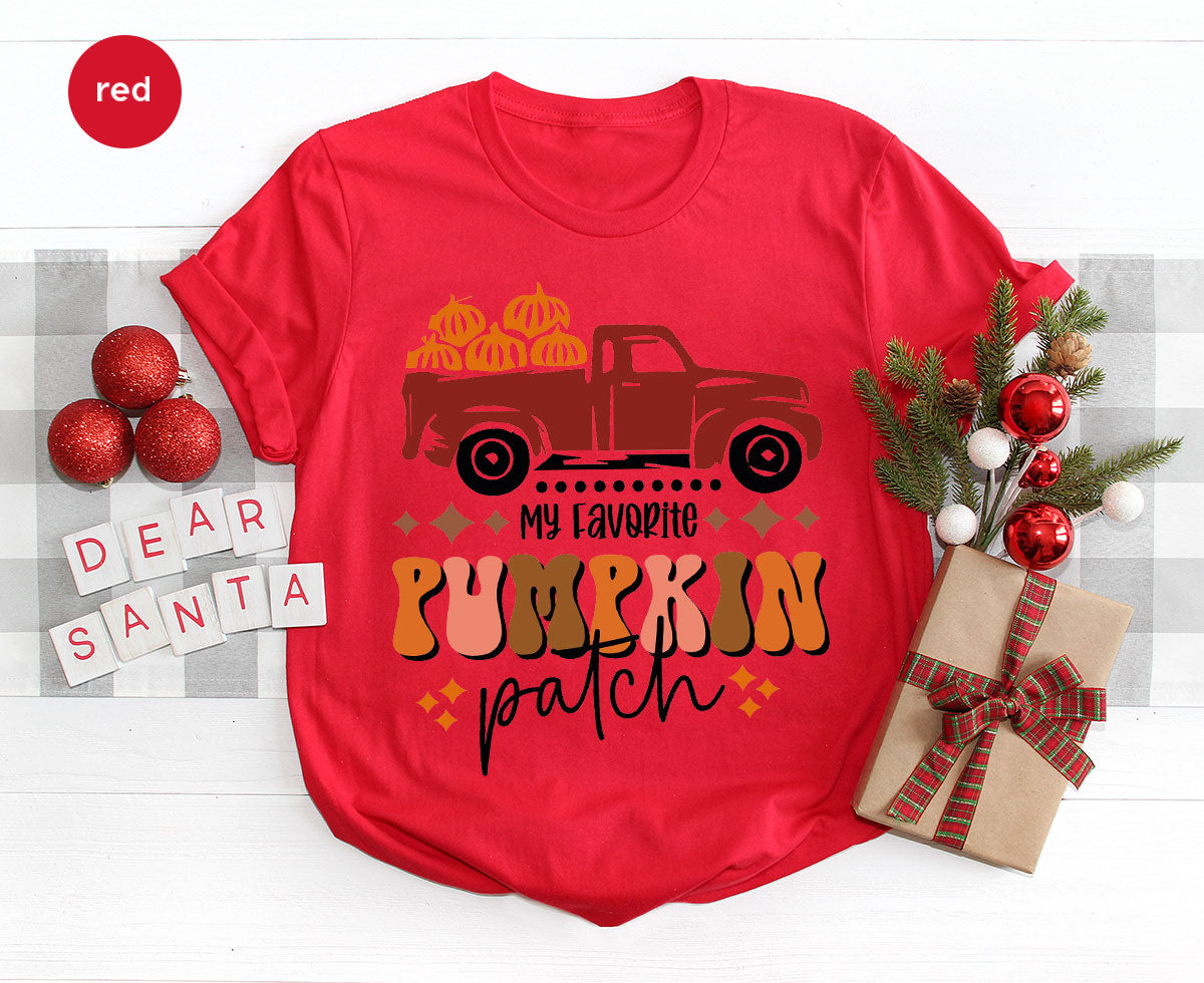 Pumpkin Truck Shirt, 2022 2022 Pumpkin Harvest Season T-Shirt, Pumpkin Truck Tee