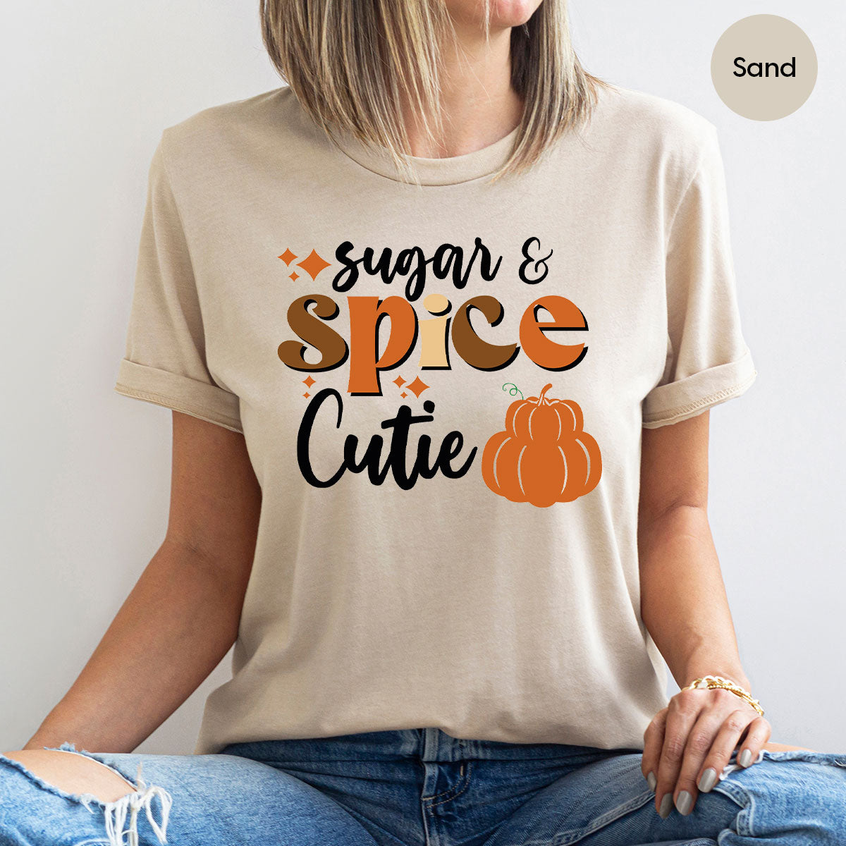 Pumpkin Spice Shirt, Sugar Shirt, Fall Pumpkin 2022 Tee, T-Shirt for Fall
