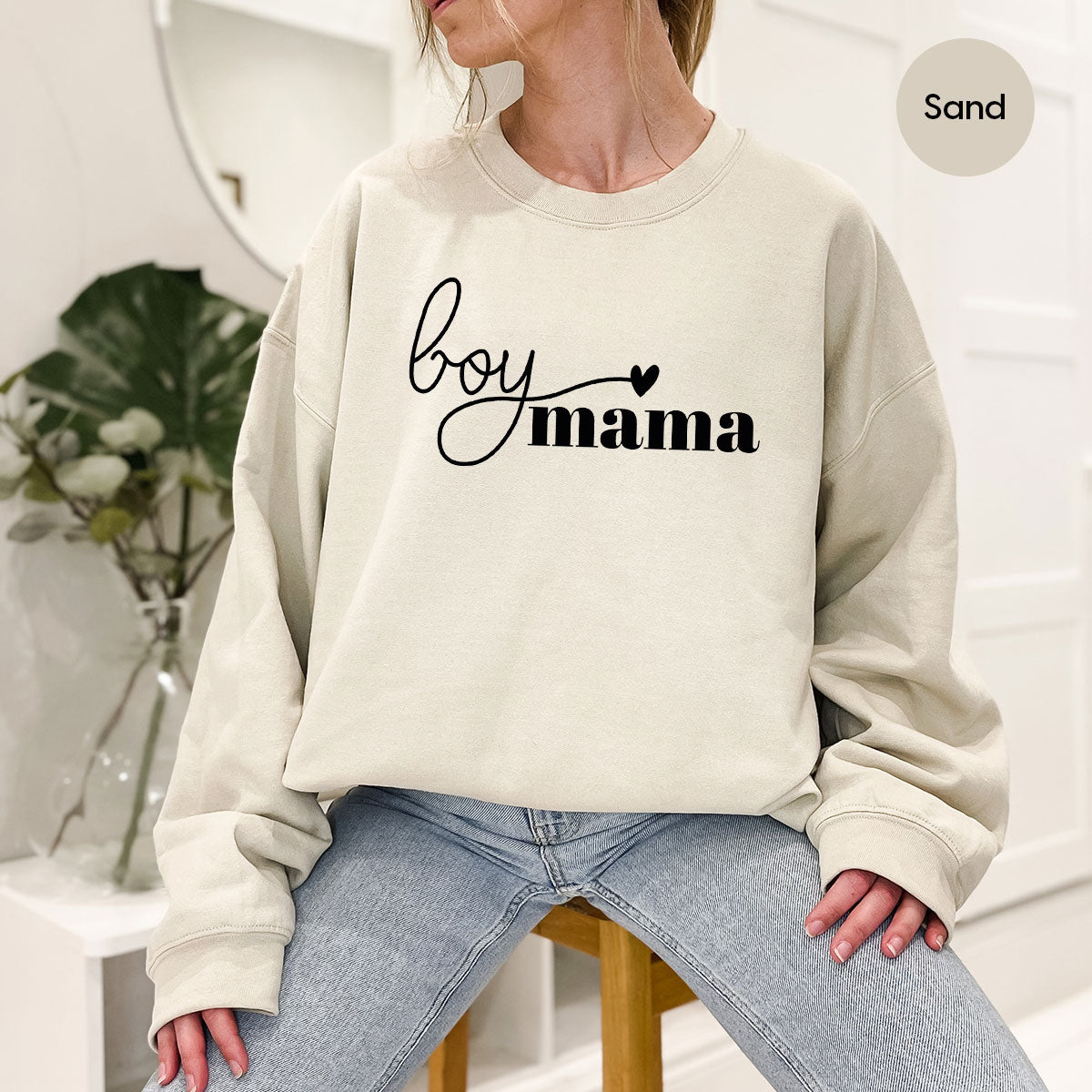 Mom and Boy Shirt. Mama Love Shirt. Gift For Mother Tee