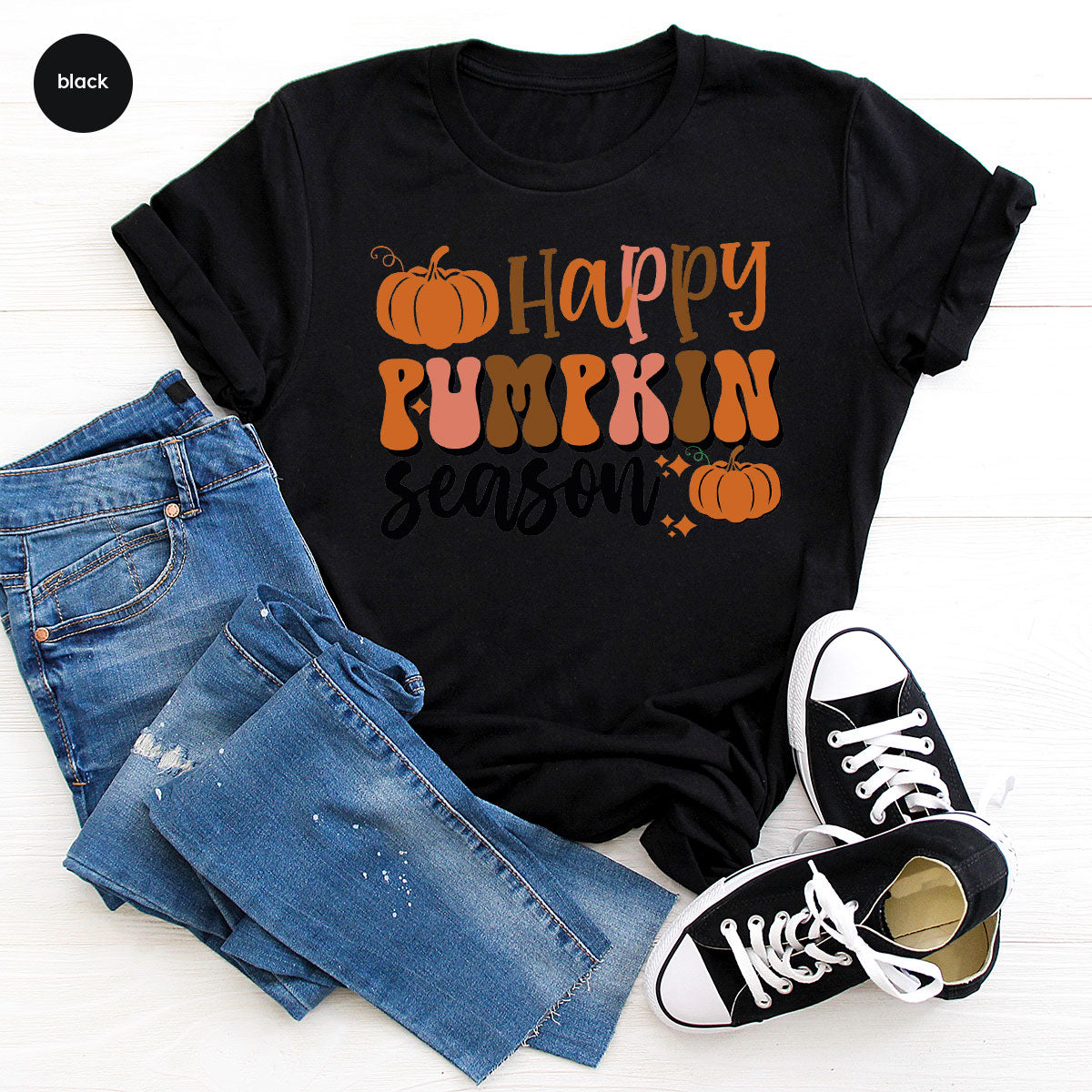 Happy Pumpkin Shirt, 2022 Pumpkin Season Shirt, Design Pumpkin T-Shirt