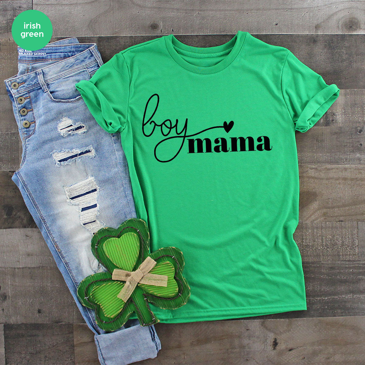 Mom and Boy Shirt. Mama Love Shirt. Gift For Mother Tee
