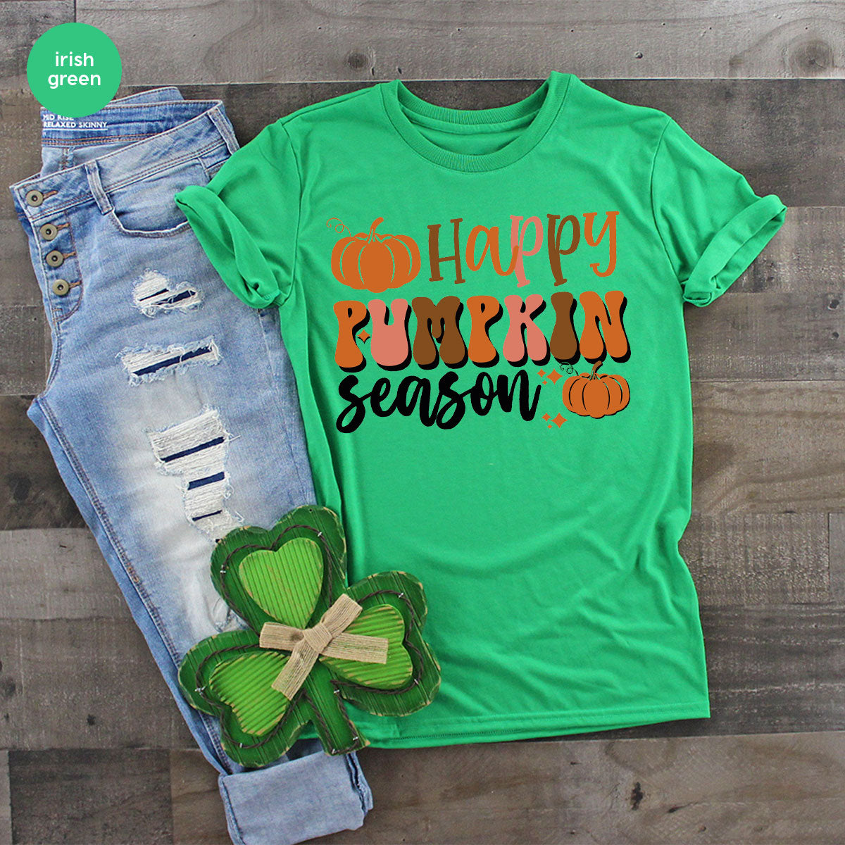 Happy Pumpkin Shirt, 2022 Pumpkin Season Shirt, Design Pumpkin T-Shirt