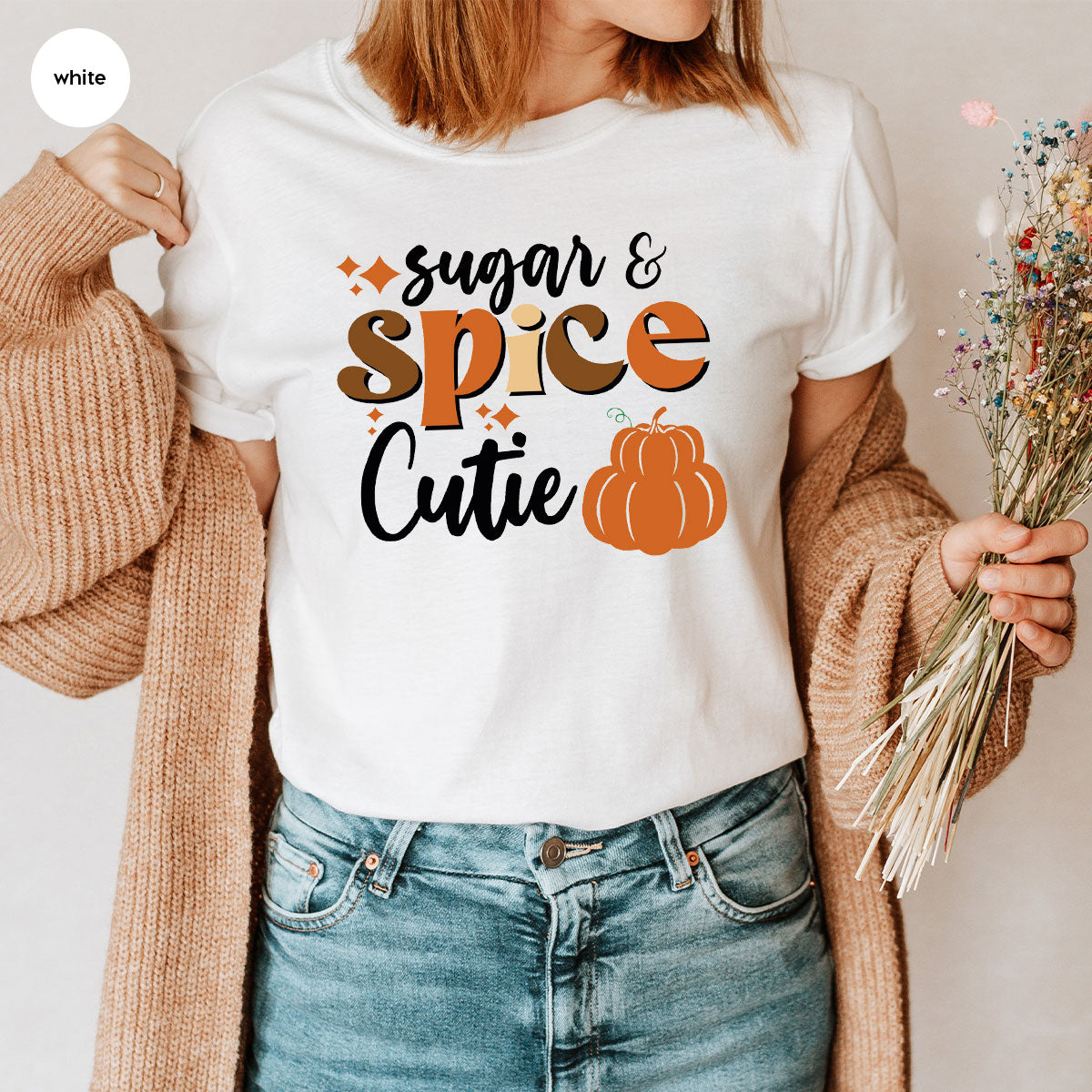 Pumpkin Spice Shirt, Sugar Shirt, Fall Pumpkin 2022 Tee, T-Shirt for Fall