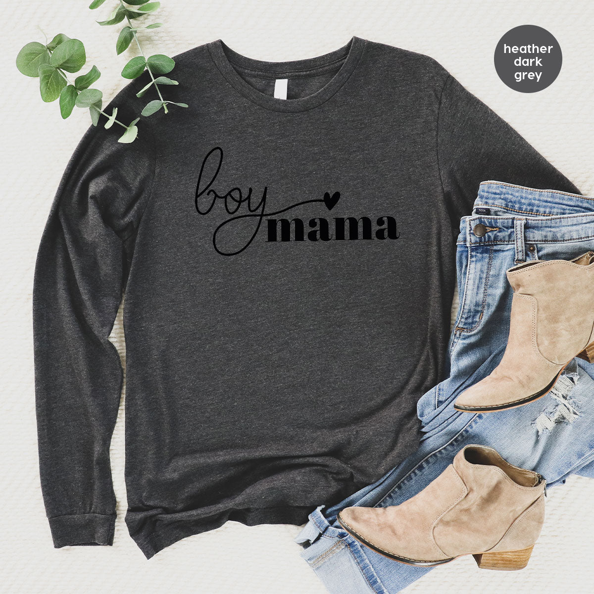 Mom and Boy Shirt. Mama Love Shirt. Gift For Mother Tee