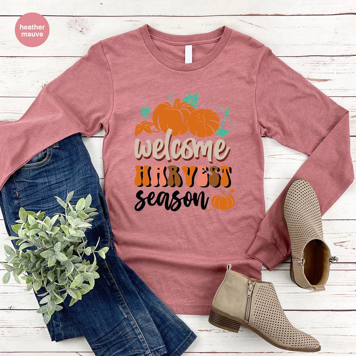 Pumpkin Harvest Season Shirt, 2022 Fall Pumpkin Season T-Shirt, Pumpkin Design Tee