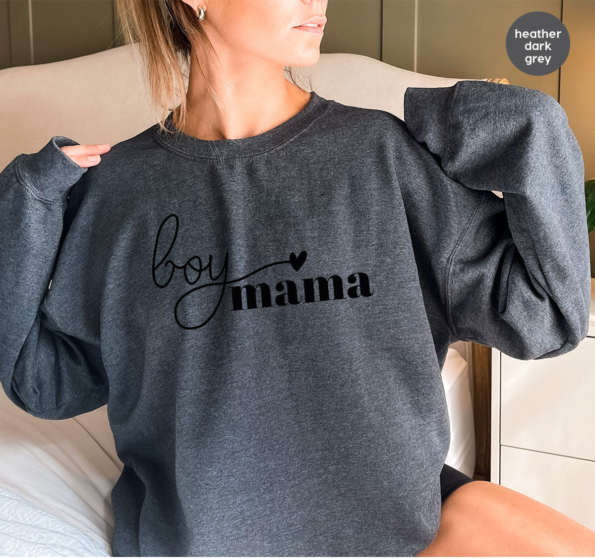 Mom and Boy Shirt. Mama Love Shirt. Gift For Mother Tee